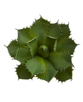 Nearly Natural 15" Succulent Pick Artificial Plant (Set of 2)
