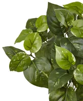 Nearly Natural 16" Pothos Artificial Plant, Set of 6