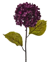 Nearly Natural 22" Fall Hydrangea Artificial Flower, Set of 6