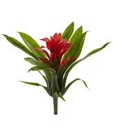 Nearly Natural 6-Pc. 11" Bromeliad Artificial Flower Stem Set