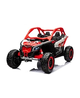 Freddo 48V 4x4 Can Am Maverick 2 Seater Ride on Utv For Kids