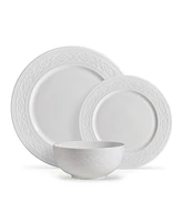 Mikasa Haven Bone China 12 Piece Dinnerware Set, Service for 4