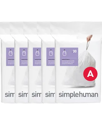 simplehuman Code A Custom Fit Liners, Pack of 150