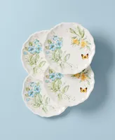 Lenox Butterfly Meadow Set of 4 Melamine Dinner Plates