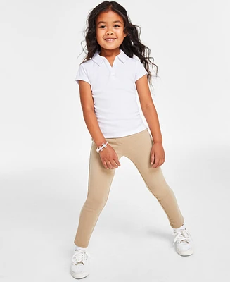 Nautica Little Girls Uniform Knit Jeggings