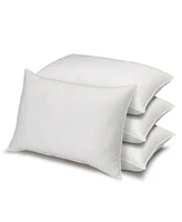 Ella Jayne 100% Cotton Dobby-Box Shell Soft Density Stomach Sleeper Down Alternative Pillow, Queen