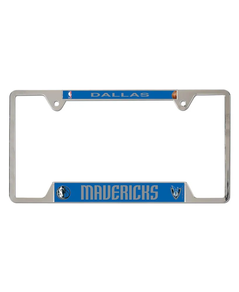 Wincraft Dallas Mavericks Chrome Plated Metal License Plate Frame