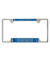 Wincraft Dallas Mavericks Chrome Plated Metal License Plate Frame