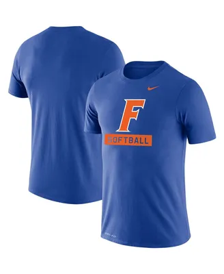 Men's Nike Royal Florida Gators Softball Drop Legend Performance T-shirt