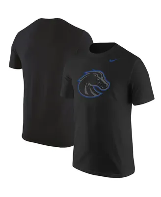 Men's Nike Black Boise State Broncos Logo Color Pop T-shirt