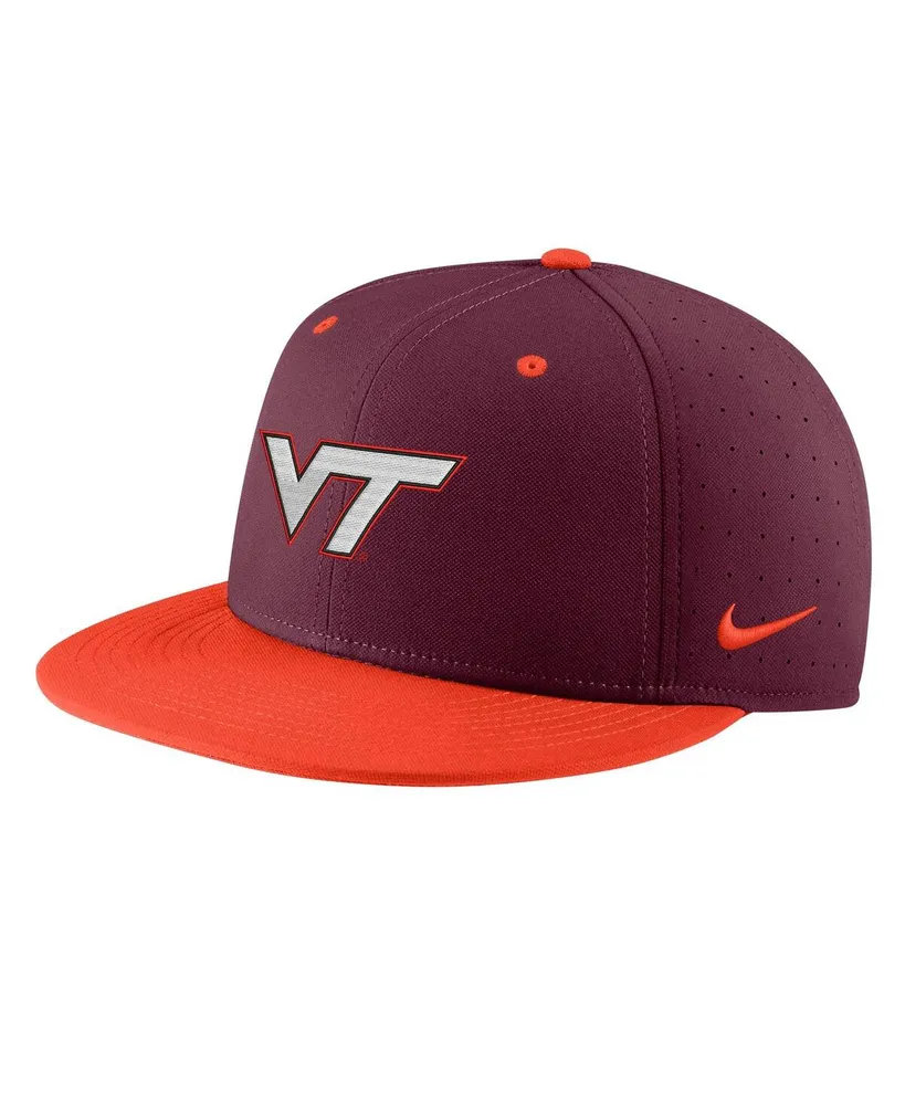 Men's Nike Maroon Virginia Tech Hokies Aero True Baseball Performance Fitted Hat