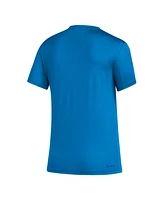 Women's adidas Blue Charlotte Fc Aeroready Club Icon T-shirt