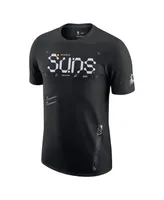 Men's Nike Black Phoenix Suns Courtside Air Traffic Control Max90 T-shirt