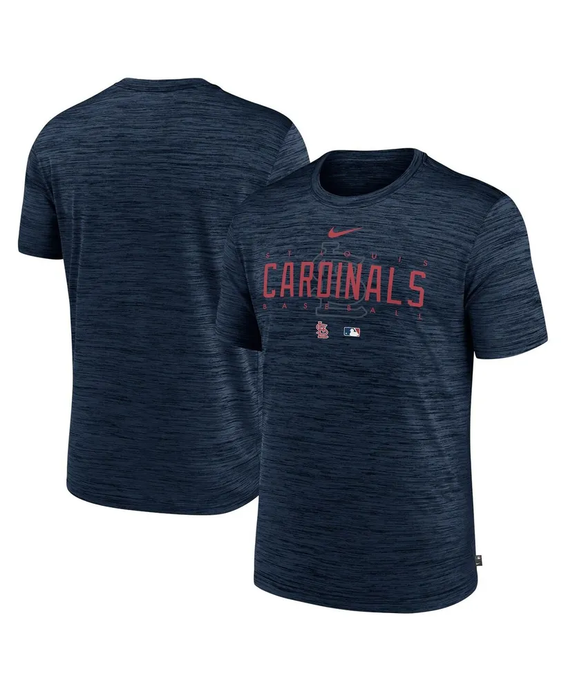 Men's Nike Navy St. Louis Cardinals Authentic Collection Velocity Performance Practice T-shirt