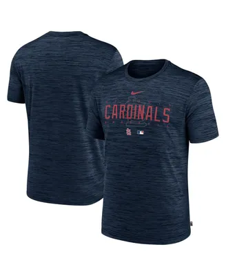 Men's Nike Navy St. Louis Cardinals Authentic Collection Velocity Performance Practice T-shirt