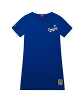 Women's Mitchell & Ness Royal Los Angeles Dodgers Cooperstown Collection V-Neck Dress