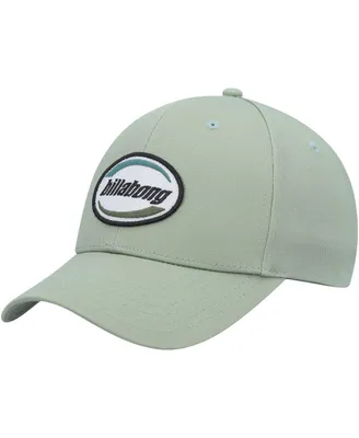 Men's Billabong Green Walled Snapback Hat