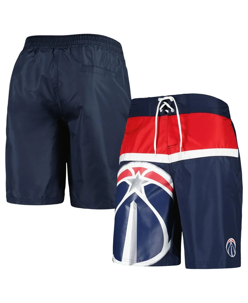 Men's G-iii Sports by Carl Banks Navy Washington Wizards Sea Wind Swim Trunks