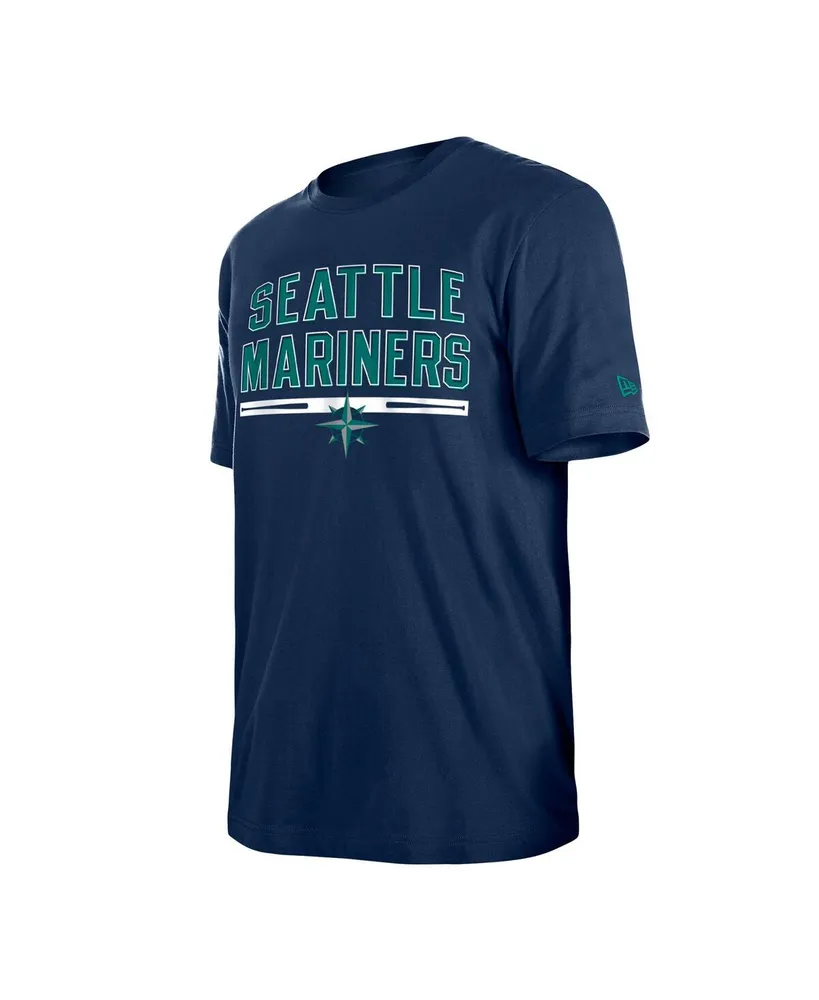 Men's New Era Navy Seattle Mariners Batting Practice T-shirt