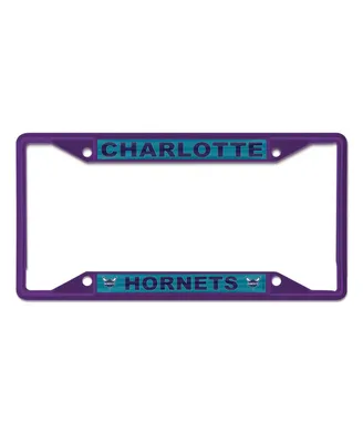 Wincraft Charlotte Hornets Chrome Color License Plate Frame