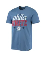 Men's '47 Brand Royal Philadelphia 76ers Hometown Regional Phila Unite T-shirt