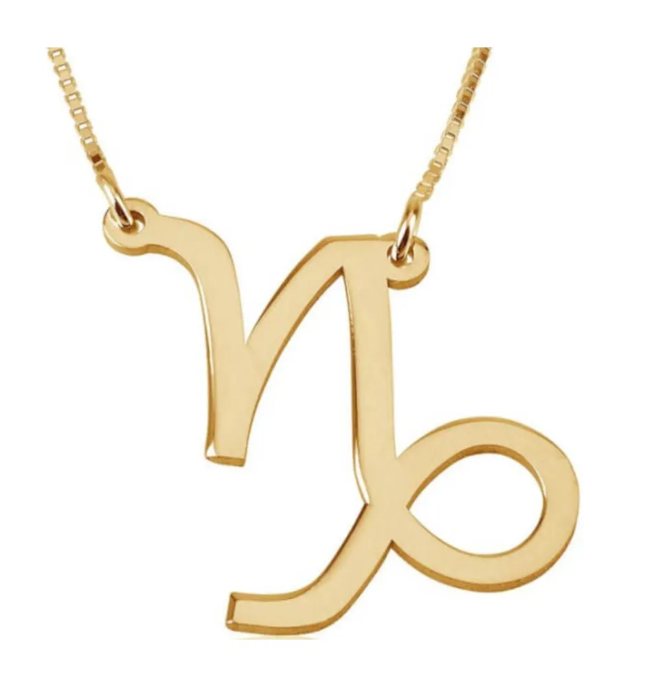 Capricorn Zodiac Necklace