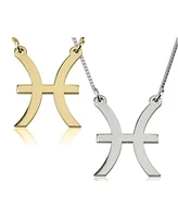 Pisces Zodiac Necklace
