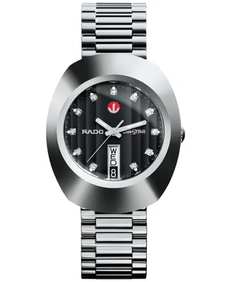 Rado Men's DiaStar Original Silver Stainless Steel Bracelet Watch