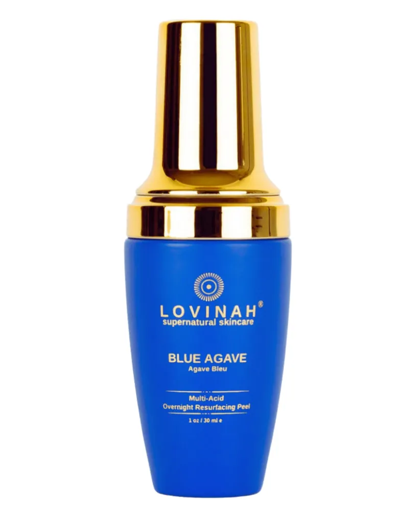 Lovinah Skincare Blue Agave Overnight Resurfacing Peel, 1 oz.