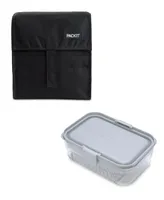 Pack It Freezable Lunch Bag and Mod Lunch Bento Set, 5 Piece