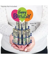 Big Dot of Happiness Cheerful Happy Birthday Diy Colorful Birthday Party Money Holder Gift Cash Cake