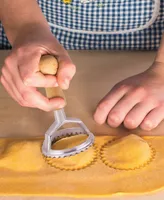 Fante's 1 Each Fluted Round and Square Stamp Ravioli Maker Stamps, 2", The Italian Market Original since 1906