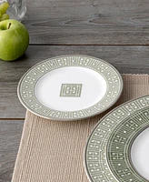 Noritake Infinity Green Platinum 5 Piece Place Setting