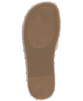 I.n.c. International Concepts Women's Rayley Slip-On Embellished Pool Slide Sandals, Created for Macy's