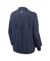 Women's Nike Navy Seattle Mariners Authentic Collection Team Raglan Performance Full-Zip Jacket