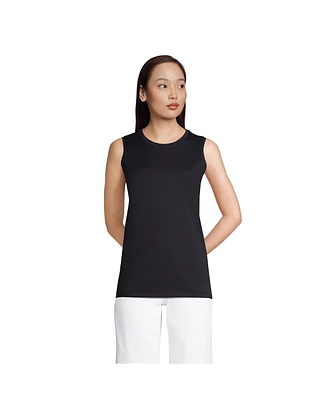 Lands' End Women's Tall Supima Cotton Tank Top