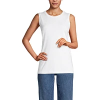 Lands' End Women's Tall Supima Cotton Tank Top