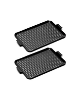 Charcoal Companion Cc3080 Porcelain Coated Grid (Large, 2-Pack)