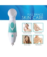 Pursonic Advanced Facial & Body Cleansing Brush With Extended Handle