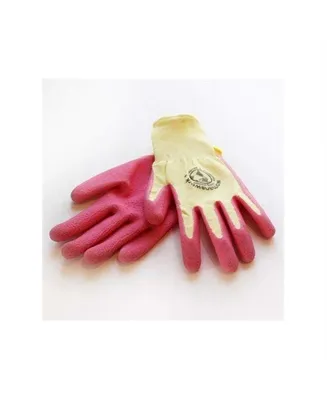 Womanswork Pink Womens Weeding Gardening Glove - Medium