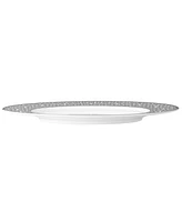 Noritake Infinity Graphite 4 Piece Dinner Plate Set, Service for 4