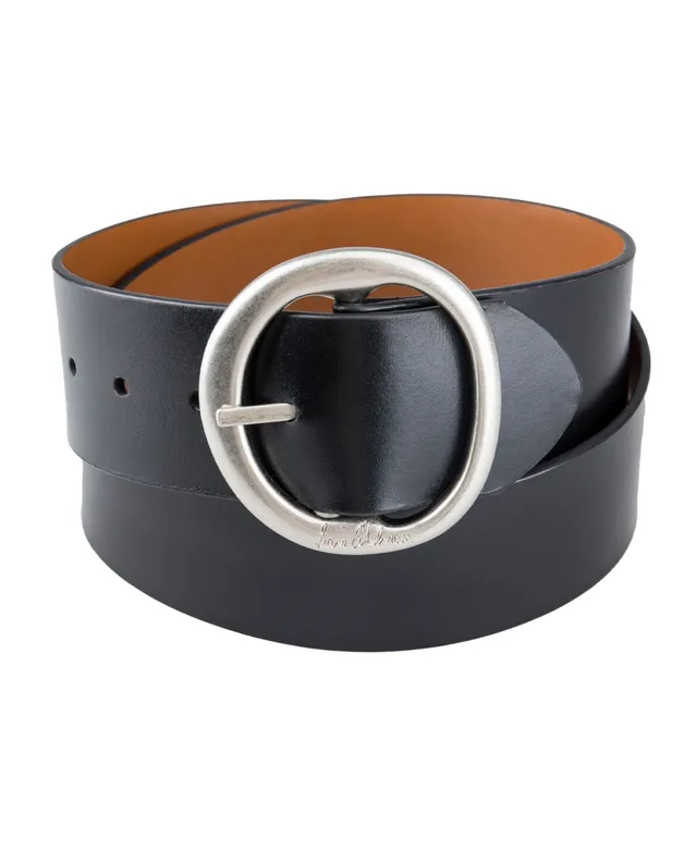 CALVIN KLEIN Women's Reversible Monogram Buckle Belt