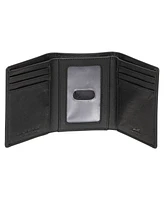 Mancini Men's Buffalo Rfid Secure Trifold Wallet