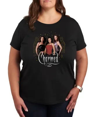 Hybrid Apparel Trendy Plus The Wb Charmed Graphic T-shirt