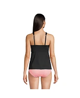 Lands' End Women's Flutter Scoop Neck Tankini Top