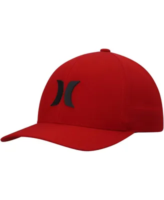 Men's Hurley Red Sonic H2O-Dri Phantom Flex Hat