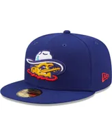 Men's New Era Royal Amarillo Sod Poodles Authentic Collection 59FIFTY Fitted Hat