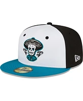 Men's New Era White Albuquerque Isotopes Copa De La Diversion 59FIFTY Fitted Hat