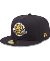 Men's New Era Navy Charleston RiverDogs Authentic Collection 59FIFTY Fitted Hat