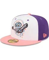 Men's New Era White, Pink Medusas de Jersey Shore Copa De La Diversion 59FIFTY Fitted Hat